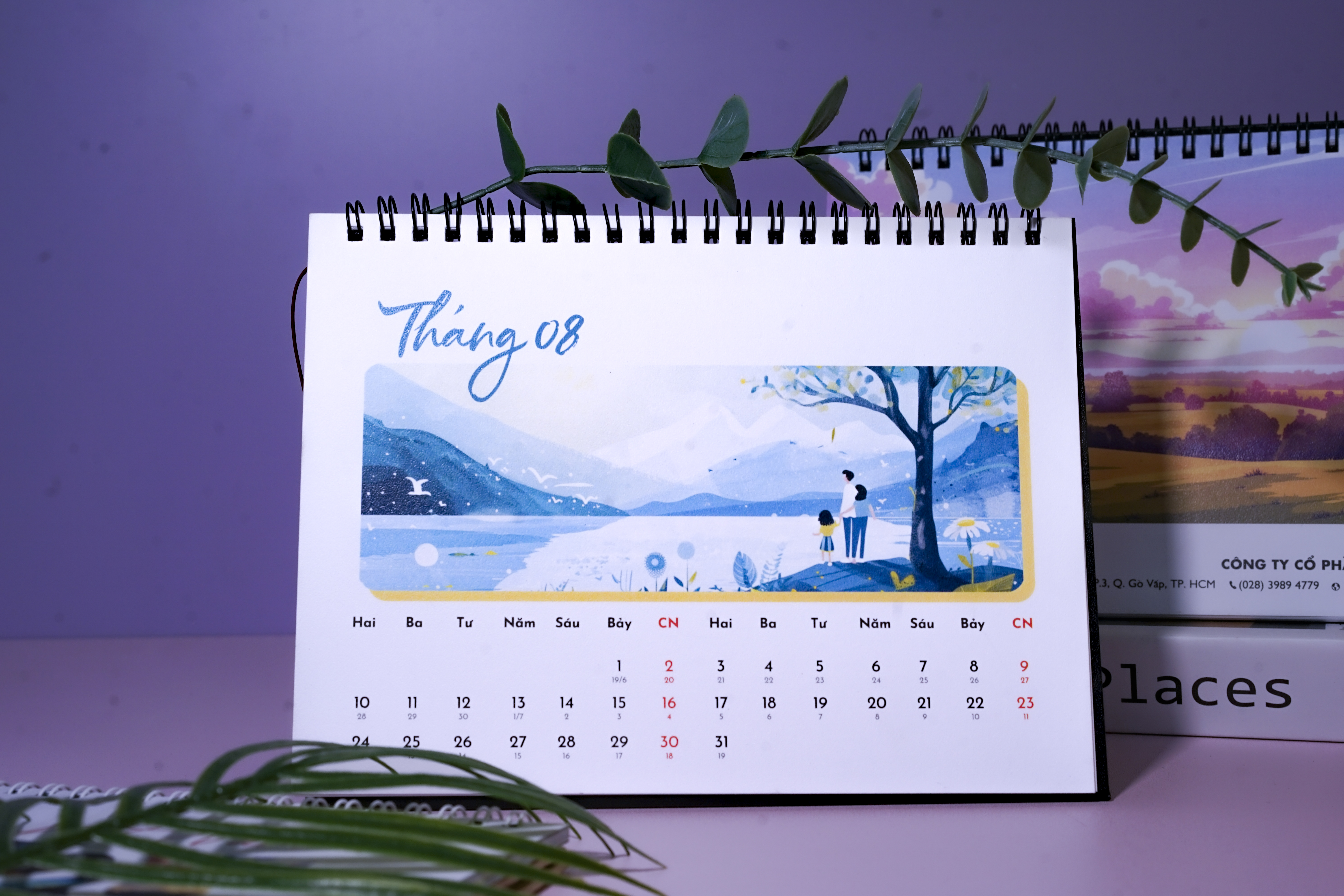 Lịch để bàn 2026 - sản phẩm in ấn chất lượng tại Tp. Hồ Chí Minh